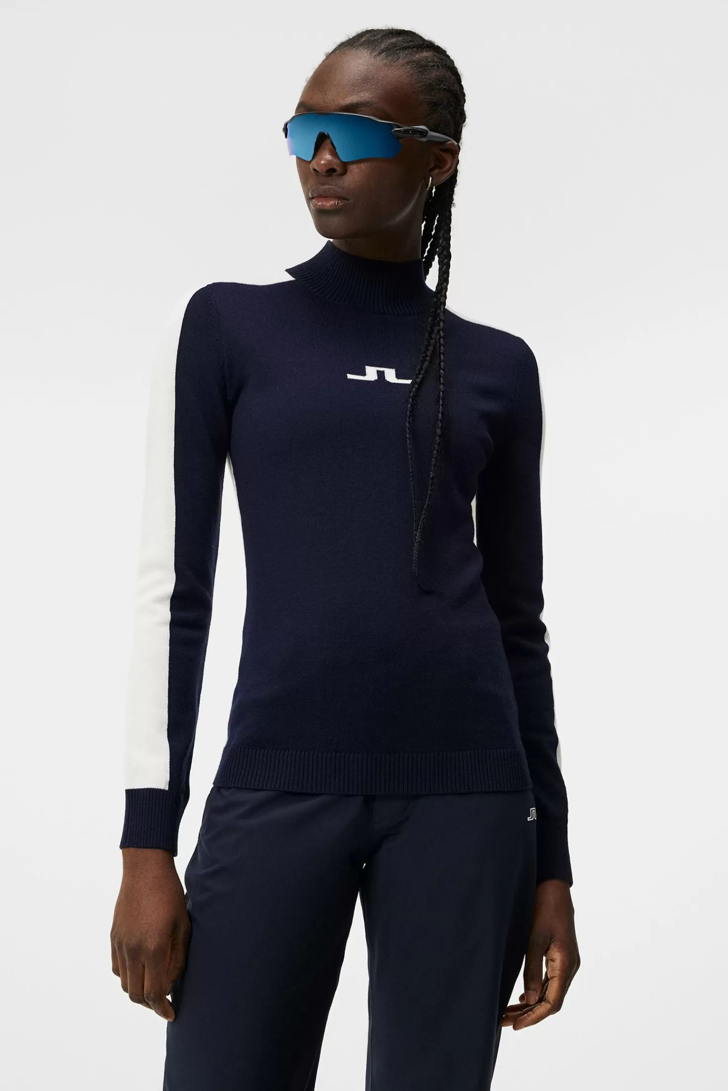 Stickat<J.Lindeberg Adeline Knitted Sweater Jl Navy
