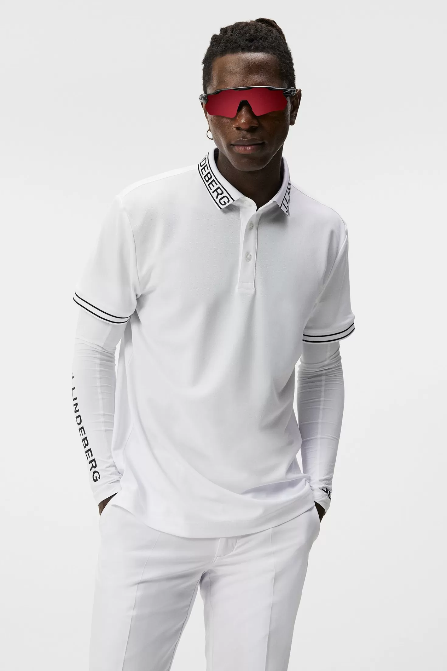 Polotröjor<J.Lindeberg Austin Regular Polo Exuberance