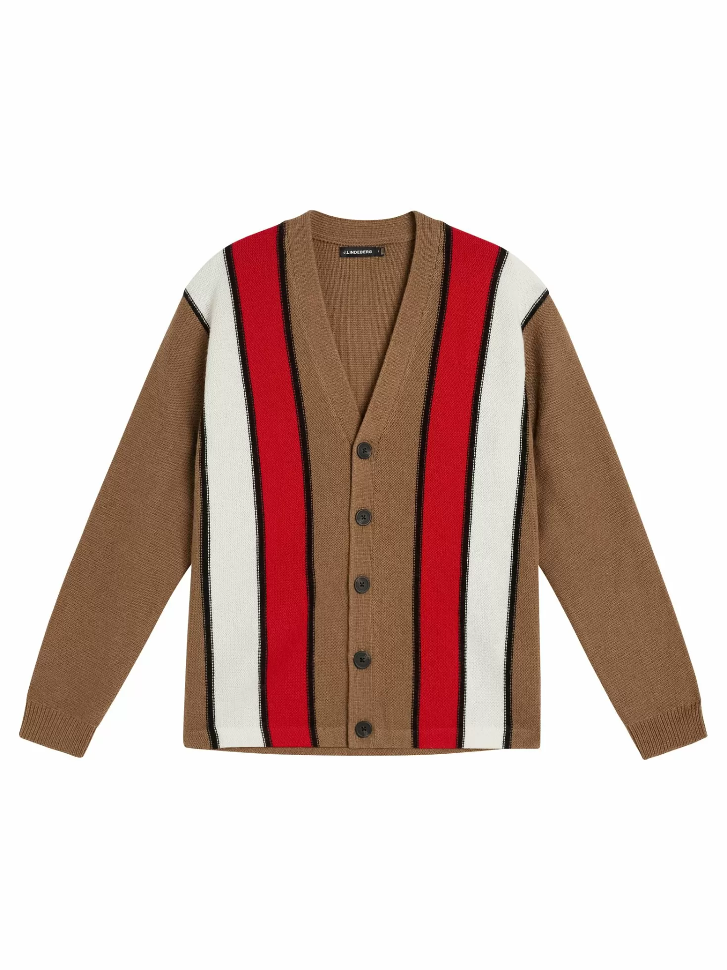 Stickat<J.Lindeberg Cassey Knitted Cardigan Butternut