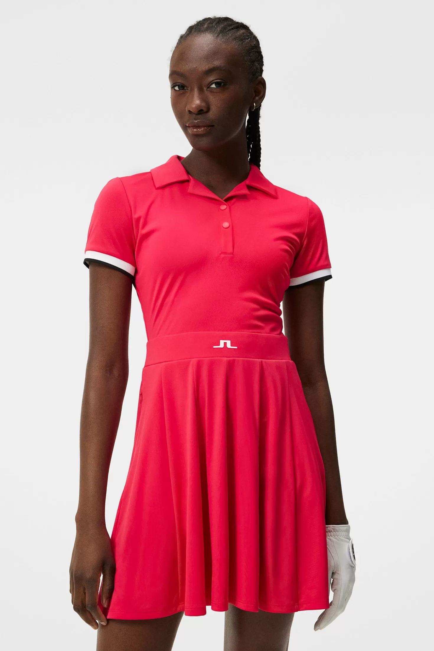 Klänningar<J.Lindeberg Dagmar Dress Rose Red