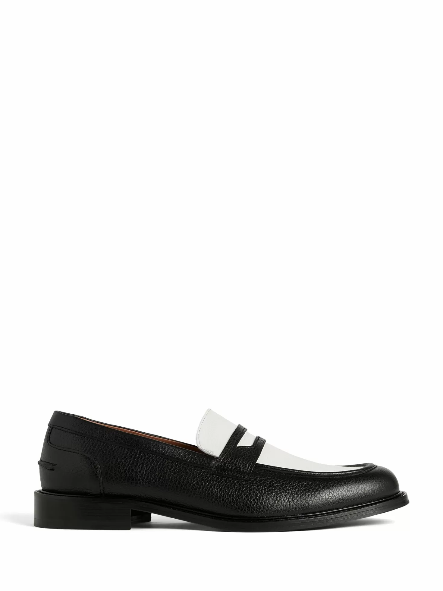 Skor<J.Lindeberg Dean Leather Loafer Black