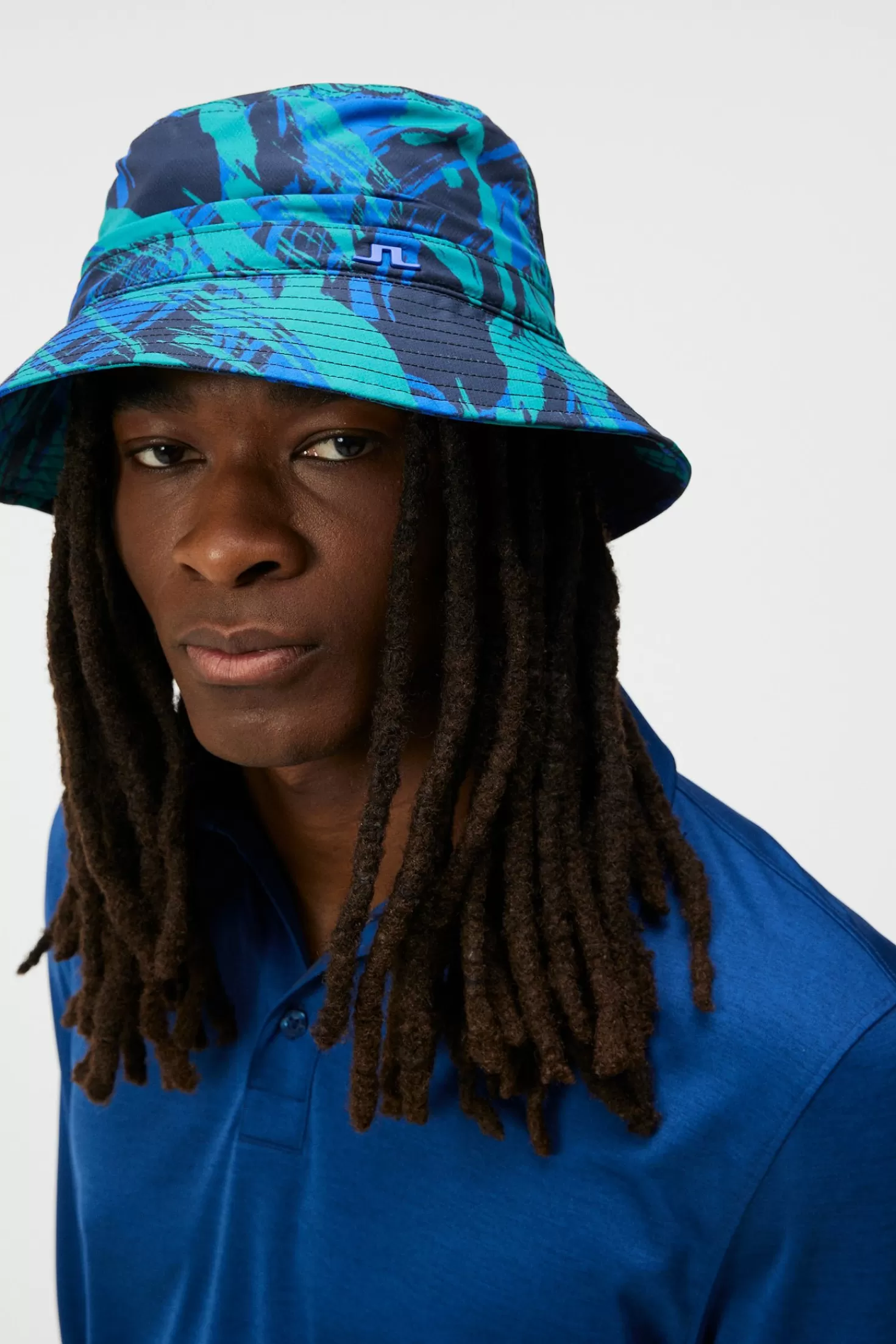 Kepsar<J.Lindeberg Denver Print Bucket Hat Death Valley Multicolour