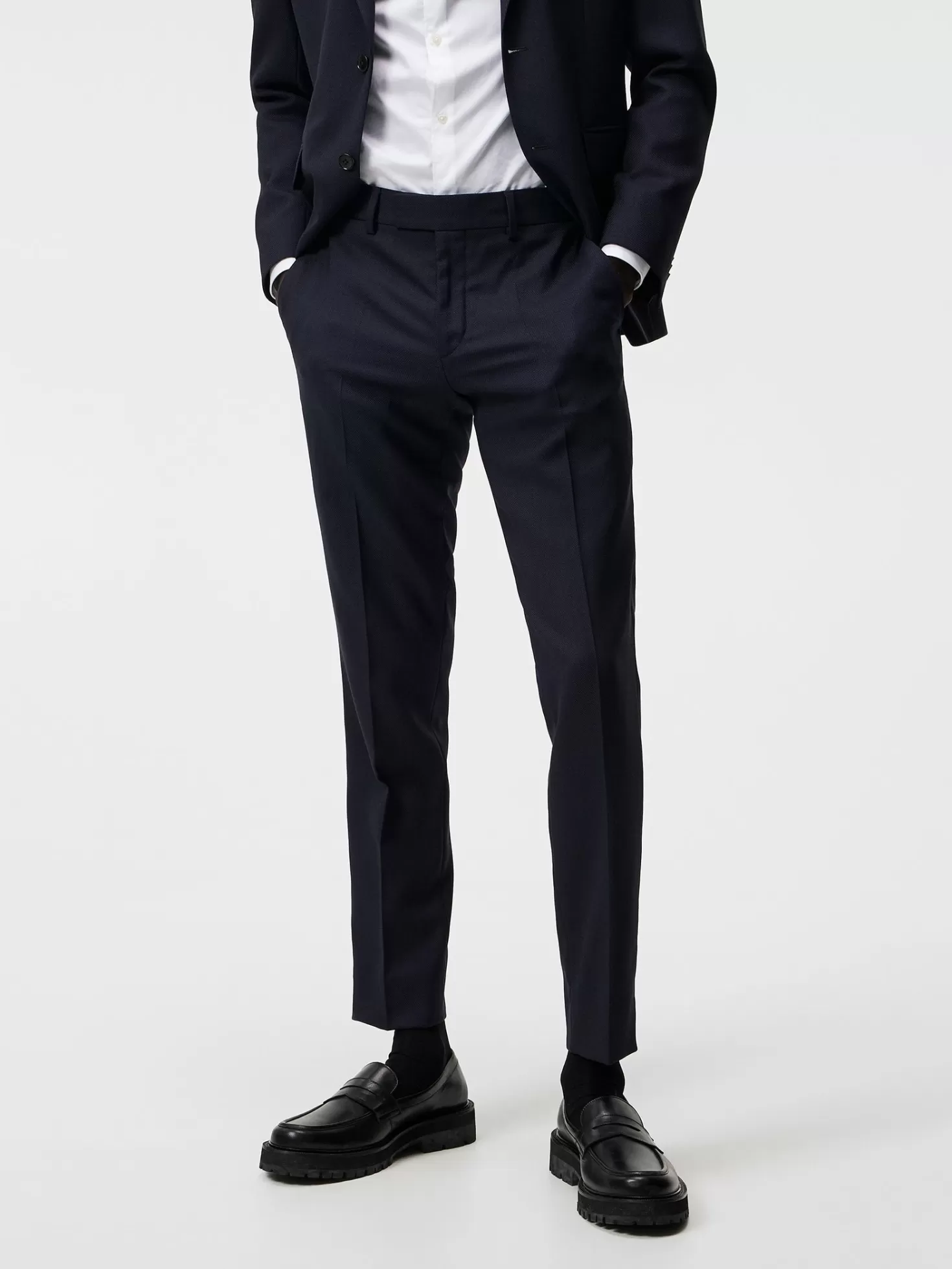 Skräddarsydda byxor | Byxor<J.Lindeberg Grant Active Hopsack Pants Forest Green