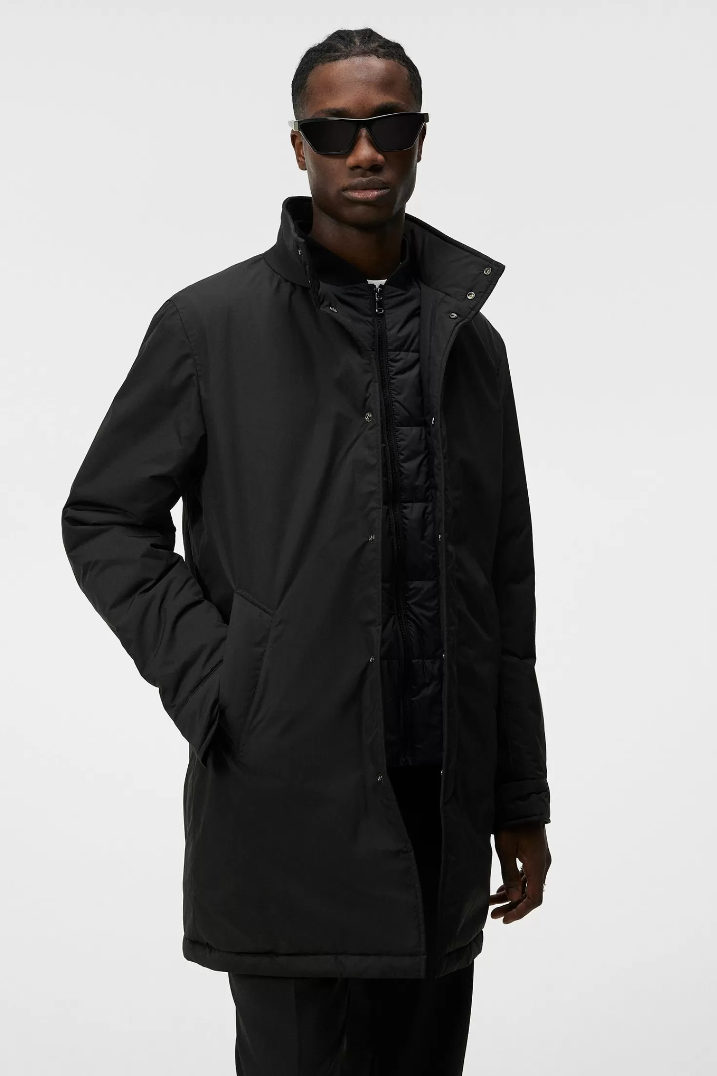 Jackor | Rockar<J.Lindeberg Hollis Padded Coat Black