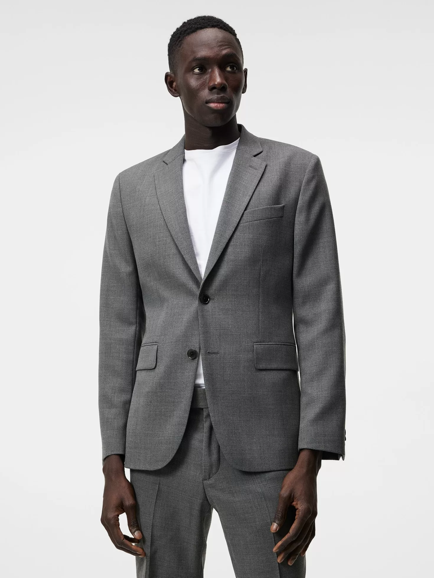 Blazers<J.Lindeberg Hopper U Active Hopsack Blazer Black