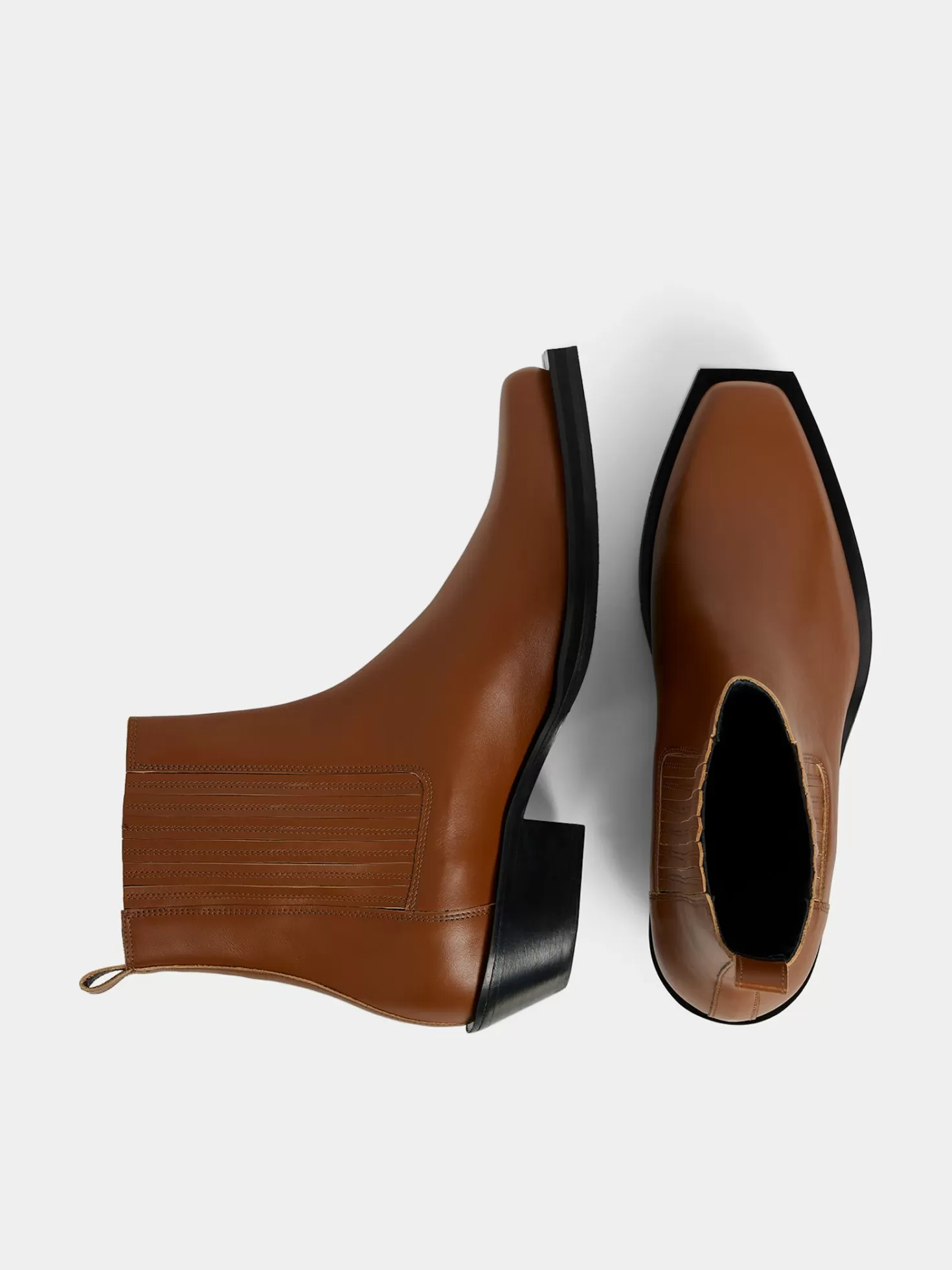 Skor<J.Lindeberg James Square Toe Boot Chipmunk