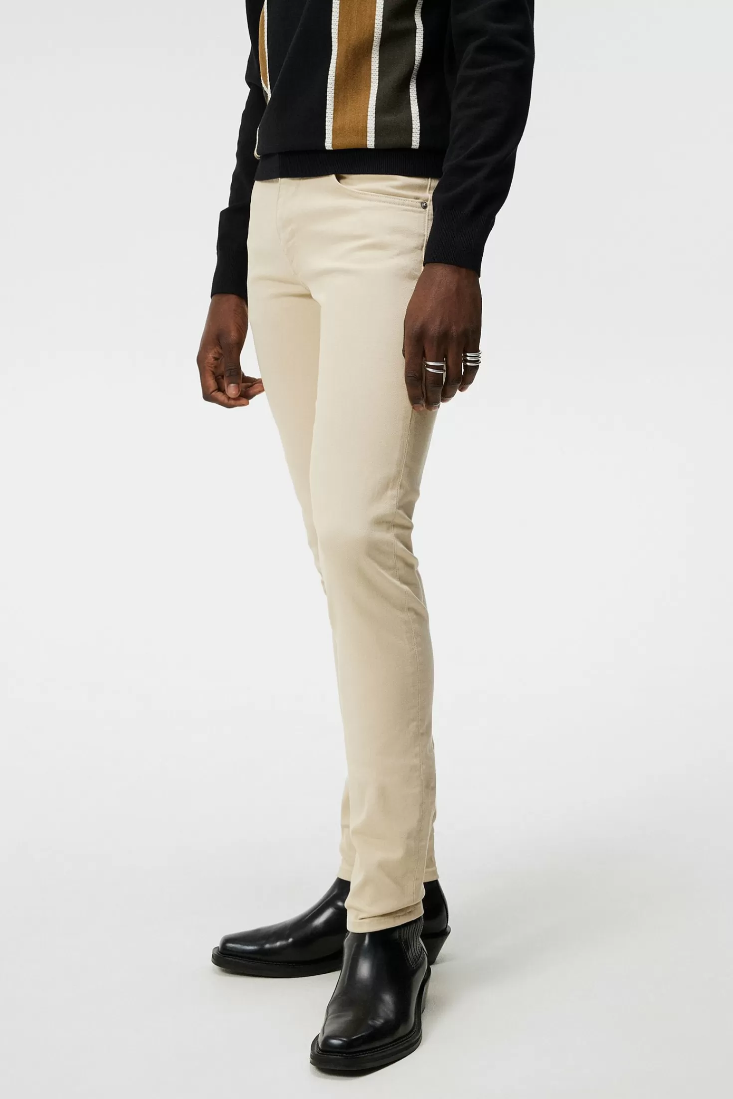 Jeans | Byxor<J.Lindeberg Jay Solid Stretch Jeans Butternut
