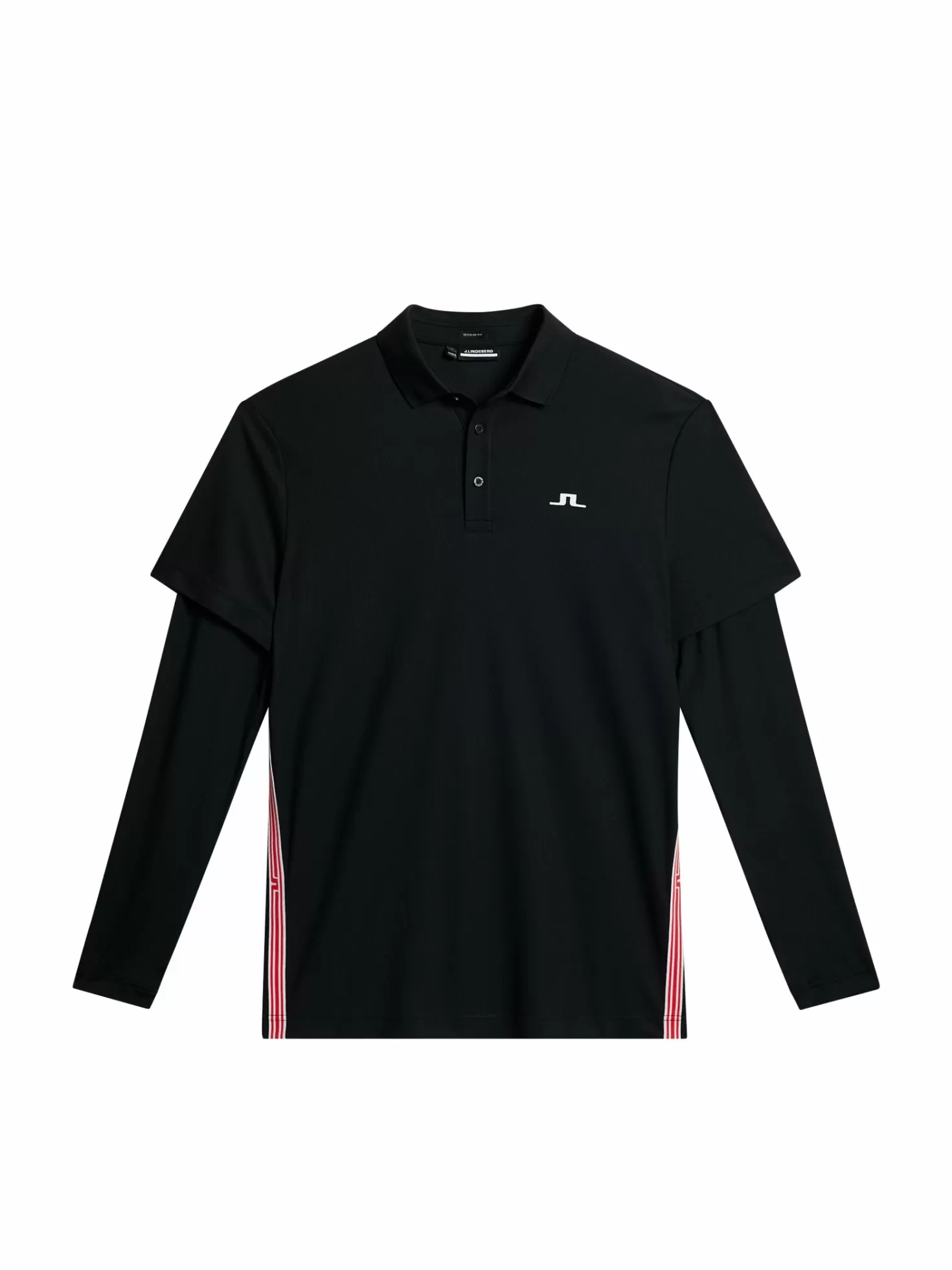 Bas- och mellanlager | Polotröjor<J.Lindeberg Liam Regular Fit Ls Polo Black