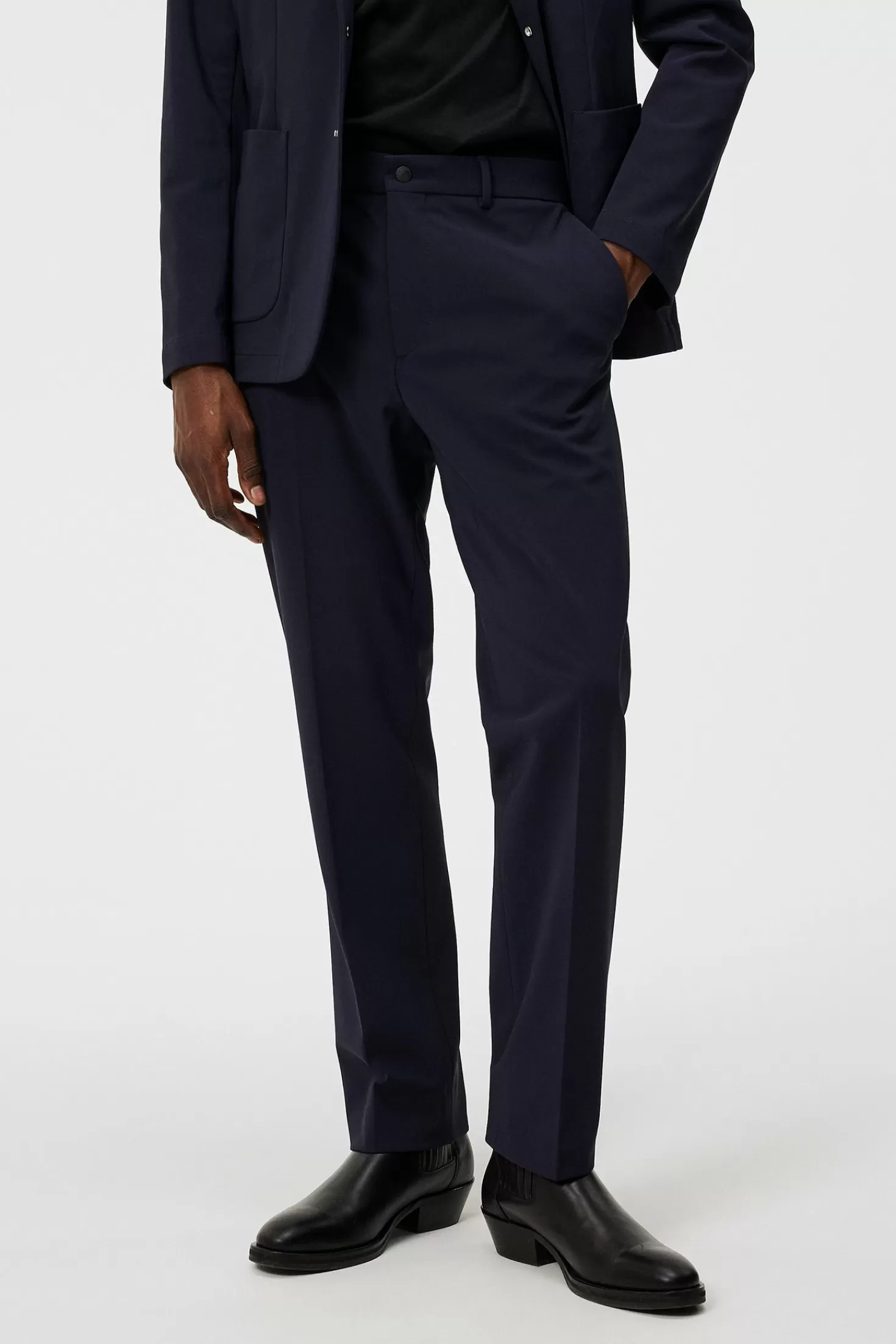 Byxor | Skräddarsydda byxor<J.Lindeberg Lois Bonded Jersey Pants Jl Navy
