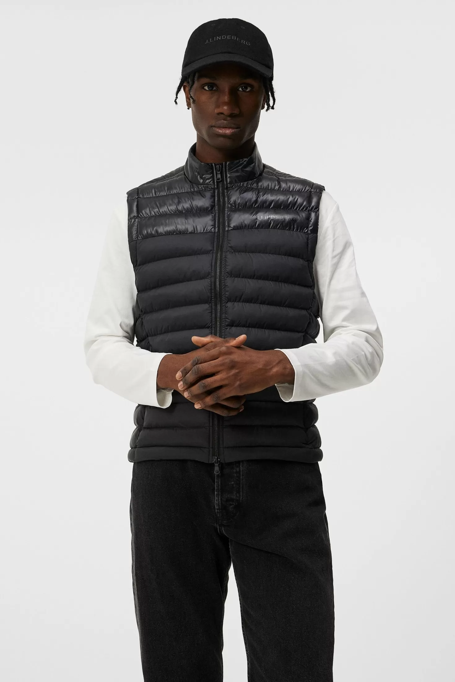 Gilets<J.Lindeberg Rick Light Weight Vest Black
