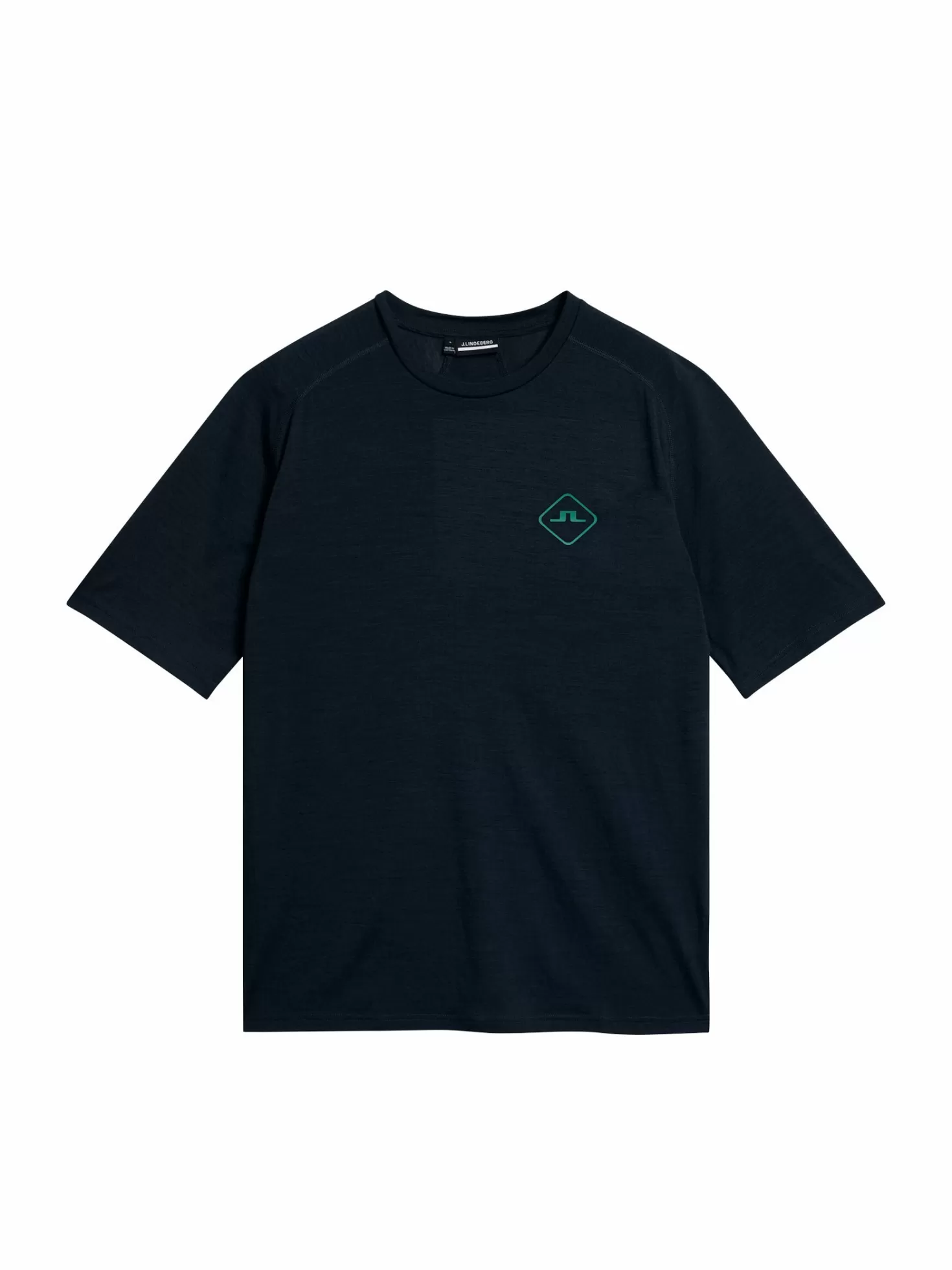 T-shirts<J.Lindeberg Shaun Wool Tee Jl Navy